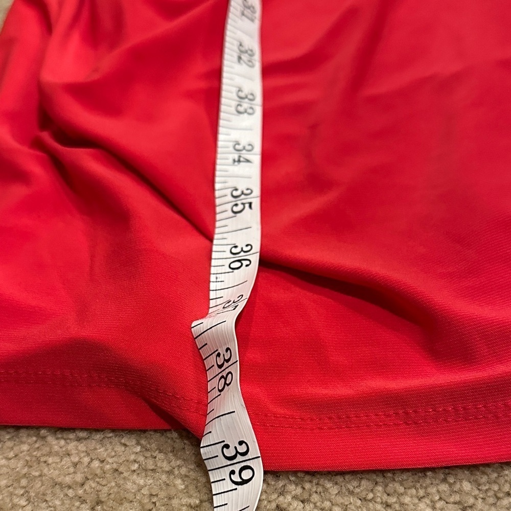 Ralph Lauren Scarlet Draped Midi Dress​​​ - Picture 5 of 8